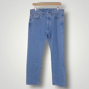 COPY - Levi's Premium Lightwash 501 straight Button Fly Jeans